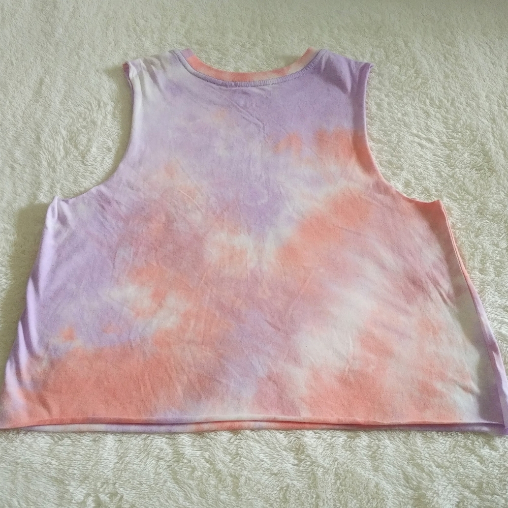 Cold Crush "ALOHA🌺 MAUI🌴" Tie Dye☮️ Muscle💪 Tee - Picture 7 of 8